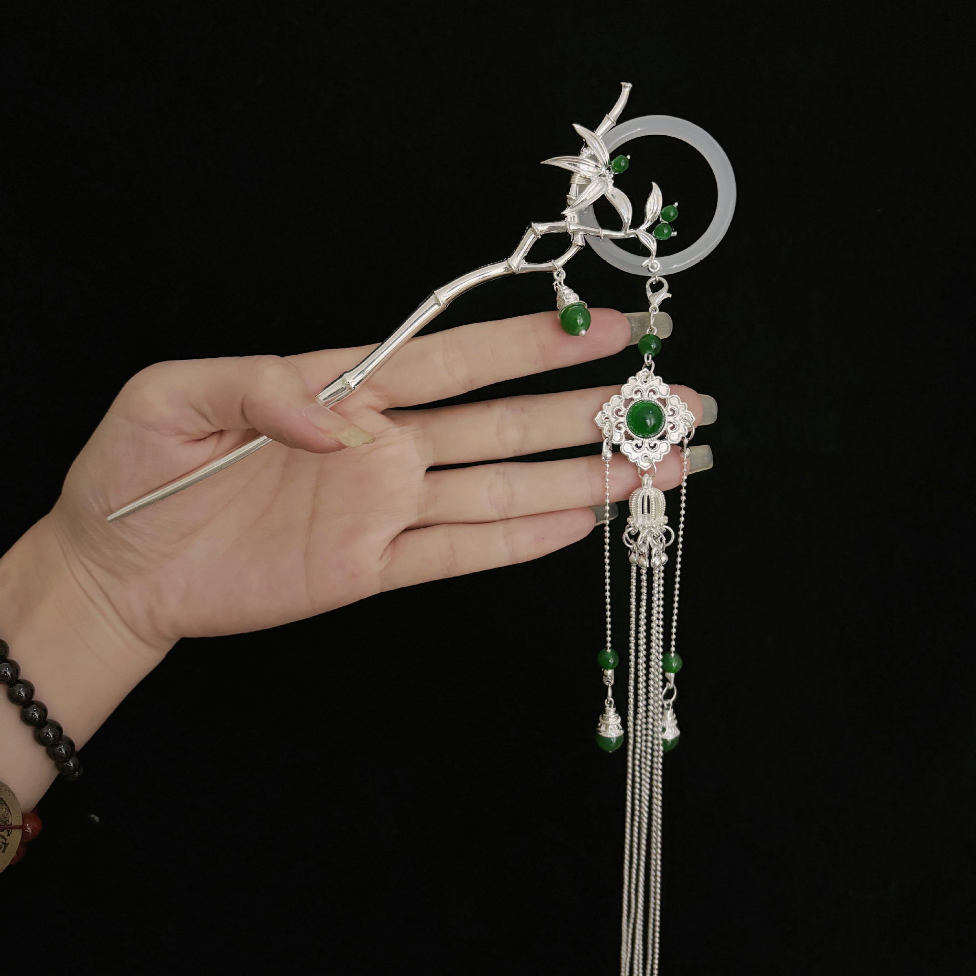 Chinese Style Hair Stick Bambo - Hanbok Hair Pin recension och pris
