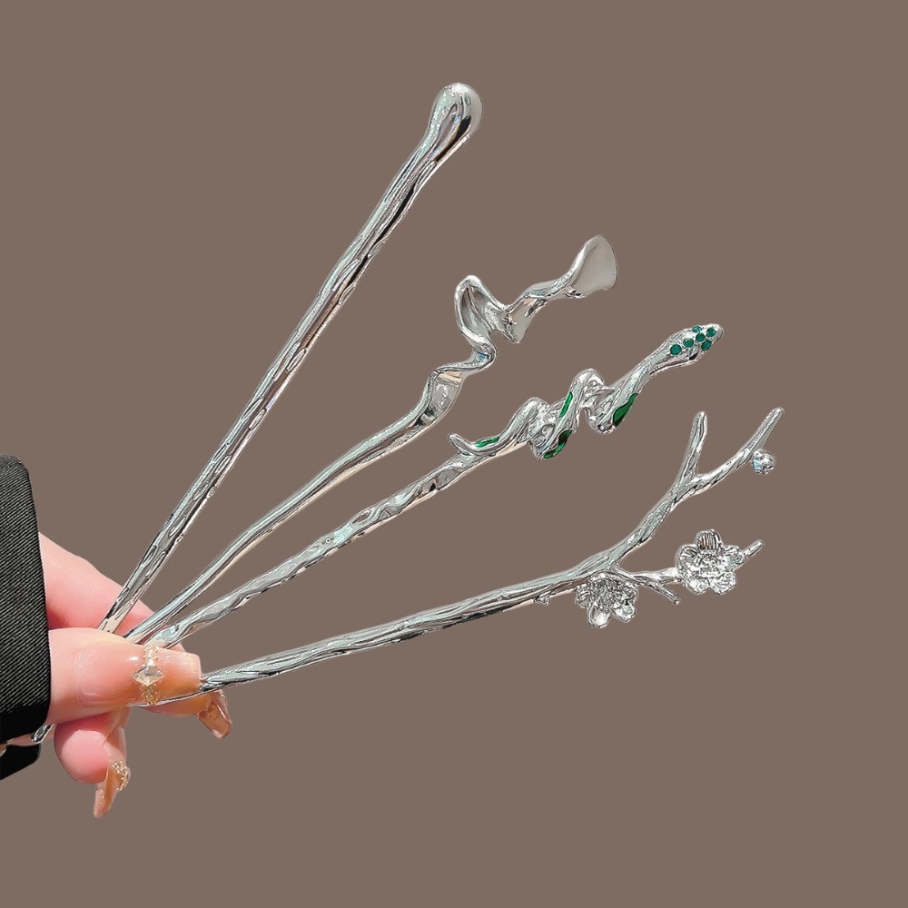 New Chinese Style Silver Metal - Hanbok Hair Pin recension och pris