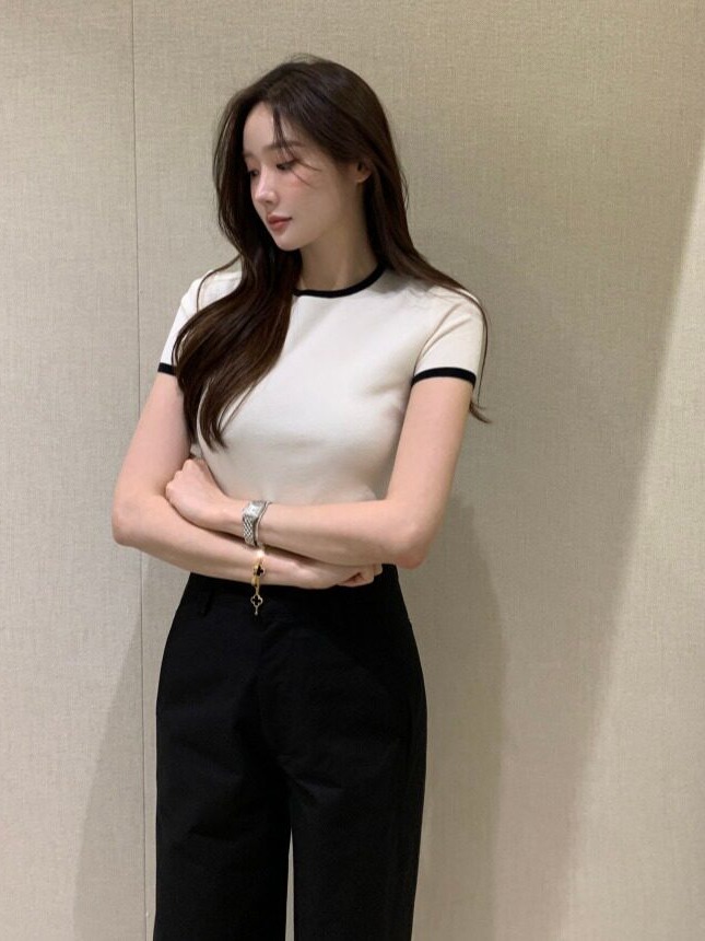 Chic Summer New Thin Color Blo - Korean Daily Lifestyle recension och pris